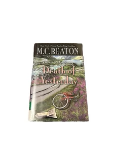 Death of Yesterday by M. C. Beaton Hardcover - Picture 1 of 10