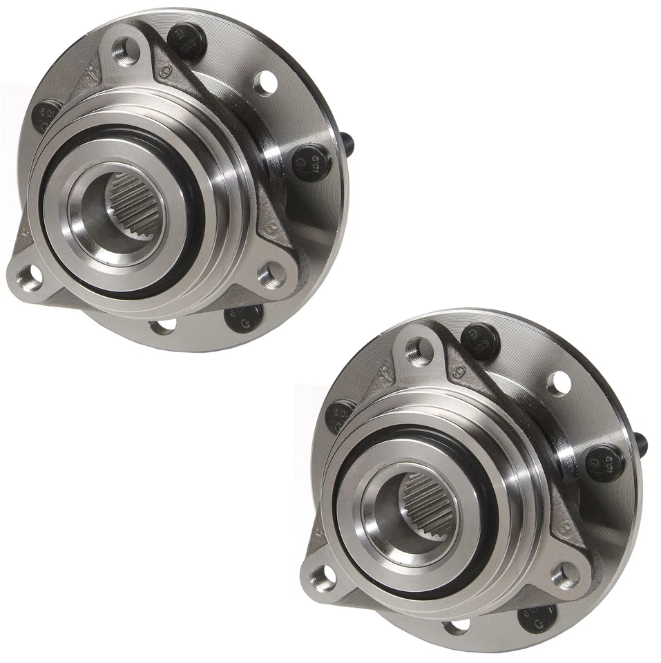 Juego de pares de 2 cojinetes de rueda traseros Moog y kit de buje para Chevrolet Corvette 84-96 Foto 1 de 1