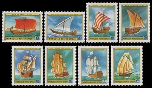 Mongolia 1981 - Mi-Nr. Mi.N. 1389-1396 ** - Estampillada sin montar o nunca montada - barcos / barcos - Imagen 1 de 1