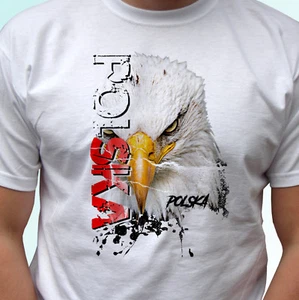 Polska koszulka patriotyczna Orzel Polen Flagge T-Shirt Flagge Koszulki Polski PL - Bild 1 von 21
