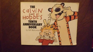Calvin and Hobbes Tenth Anniversary Book by William Watterson (Trade Paperback) - Picture 1 of 3