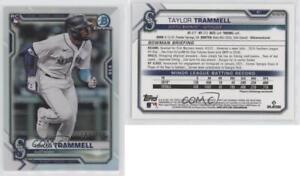 2021 Bowman Chrome Refractor /499 Taylor Trammell #61 Rookie RC