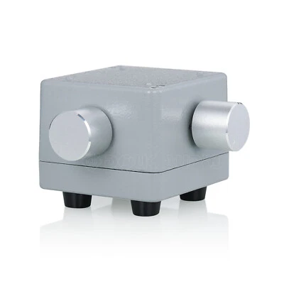 Left Right Channel RCA Balanced Volume Controller Adjuster Passive Audio Preamp - Image 1 of 4