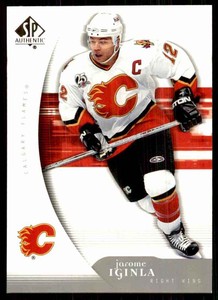 2005-06 SP Authentic Jarome Iginla #16
