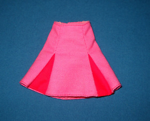 Vintage Barbie Skipper DOG SHOW #1929 19566 Pleated Skirt Red Pink HTF Excellent