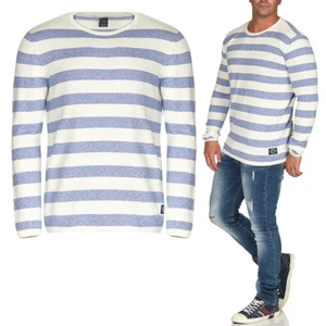 1 John Devin Herren Pullover gestreift  l Strick Sweat  Gr. L - 4XL   - Bild 1 von 4