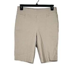 Kim Rogers - Tummy Control - Women's Size 12 Average - Tan Bermuda Shorts