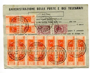 Emergenza - Pacchi Postali Lire 20 in affrancatura mista - Picture 1 of 1