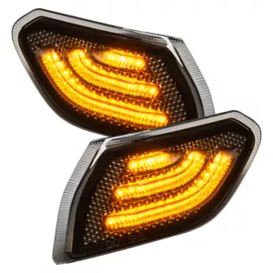 Marcadores laterales delanteros LED de lentes ahumados Oracle para Jeep Wrangler JL - Imagen 1 de 10