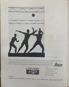 {RAR} 60er Jahre Leica Vintage Werbung, Original - Bild 1 von 1