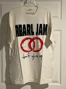 Pearl Jam 1993 First Euro Tour Don't Give Up Vintage T Shirt Sz XL Original - Picture 1 of 4