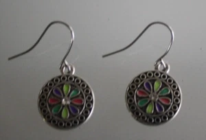 Boho Colorful Round Earrings Fashion Drop Dangle Earrings Women's Jewelry - Picture 1 of 4