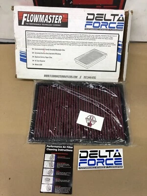 Filtro de aire Flowmaster 615023 Delta Force Performance Panel 13,75 x 9,31 x 1,56" Foto 1 de 4