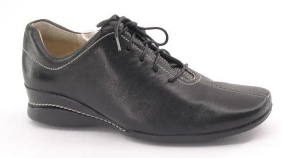  New ROCKPORT Women Black Leather Lace Up Comfort Formal Oxford Shoe Sz 6.5 M - Image 1 of 1