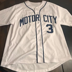 Detroit Tigers Alan Trammell Signed Custom Motor City Jersey JSA Large White - Picture 1 of 5