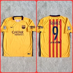 Camiseta FCB 2015/16. XL. SUÁREZ 9. SEGUNDA Excelente. ORIGINAL - Imagen 1 de 12