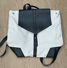 DEUX LUX Demi Backpack Ivory and Black