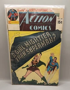 ACTION COMICS #395 (DC, 1970) - A Girl Mightier than Superman - Picture 1 of 4