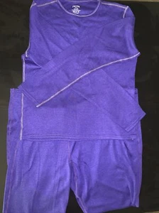 pepper thermal underlayer pants + Long Sleeve Top Teens Sz large Complete Set - Picture 1 of 6