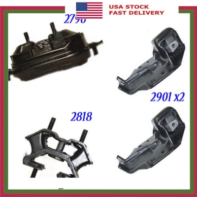 New For 97-05 Buick Century 2796 2818 2901*2 M774 Engine Trans Mount Set 4 - Image 1 of 3