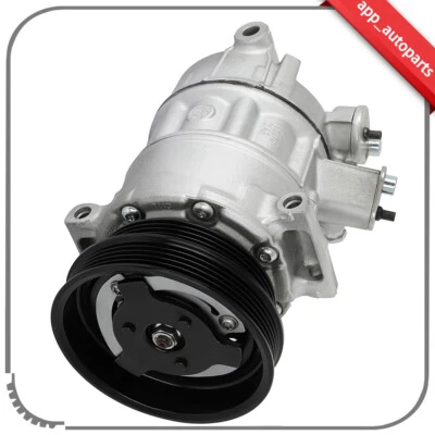 Compresor de aire acondicionado apto para Volkswagen Beetle Bora Jetta 2006-2010 2,5 L Foto 1 de 4