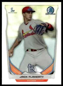 2014 Bowman Draft Chrome - CDP30 Jack Flaherty   Cardinals/ Dodgers - Picture 1 of 1