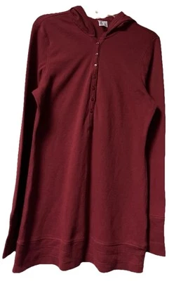 Feminino ~ Moletom com Capuz ~ Extra Grande ~ District Threads ~ Vermelho - Imagem 1 de 4