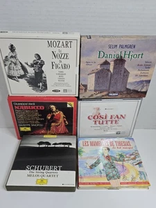 Selim Palmgren - Daniel Hjort Opera Lot Cds Schubert Poulenc Mozart Verdi - Imagen 1 de 3