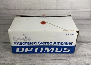 Optimus M: 31-1957, SA-155 Integrated Mini Stereo Amplifier Multi Phono Optimus - Picture 1 of 10