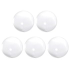 18mm Diametro sfera acrilica trasparente/sfera trasparente ornamento 0,7 " 5 pz