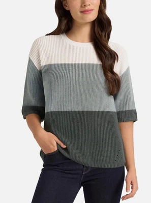 Matty M Womens Sweater, Crewneck, Elbow Length Sleeve - SMALL  NWOT - Image 1 of 4