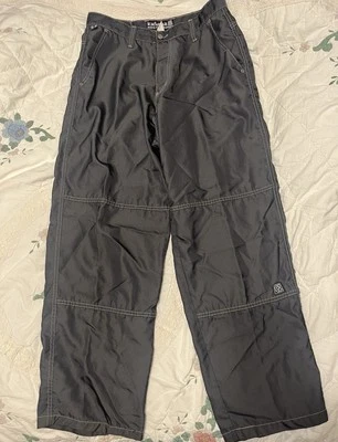 Vintage 1990s Kikwear Baggy Wide Leg Rave Parachute Industrial Goth Pants Jnco  - Image 1 of 4