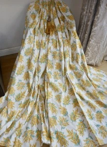 STUNNING BNIP CATH KIDSTON MIMOSA CURTAINS 90 X 90 IN - Picture 1 of 15