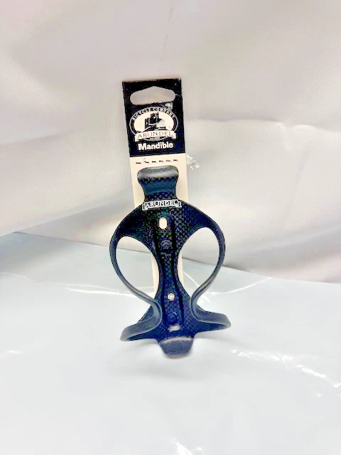 Jaula botella agua fibra carbono mandíbula Arundel negra bicicleta de carretera UD mate*Nueva Foto 1 de 4