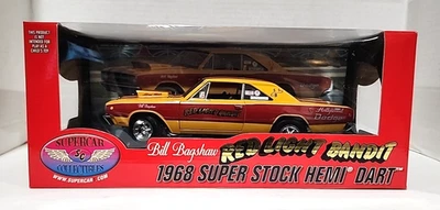 1968 Superstock Hemi-Dart Bill Bagshaw Red Light Bandit 2004 Ertl Supercar SC - Image 1 of 4