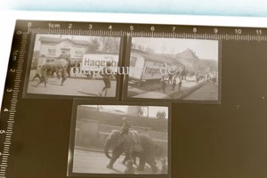 drei tolle alte Negative - Werbewagen - Willh. Hagenbeck Hamburg, Elefanten  - Picture 1 of 5