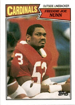 1987 Topps Freddie Joe Nunn #337 St. Louis Cardinals - Image 1 of 2