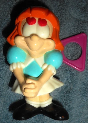 Carl's Jr/Hardee's Genial Combo Para Niños Juguete Elmyra Tiny Toons 1999 Sin Lanzador Foto 1 de 4