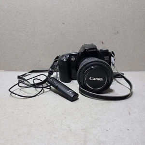 Canon EOS 3000 35mm SLR Film Camera with 35-80mm Lens and Strap + Canon RS60 E3 - Picture 1 of 11