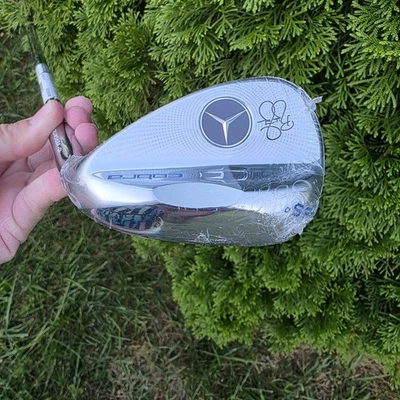 KING MERC EQ  Cobra SLIVER Mercedes Benz Rickie Fowler Golf Club Wedge 56° S-125 - Image 1 of 4