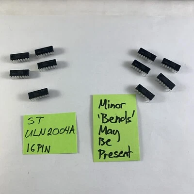 ST ULN2004A 16 Pin DIP Electronics PCB Printed Circuit Board Micro Chip OB #1085 - Image 1 of 4