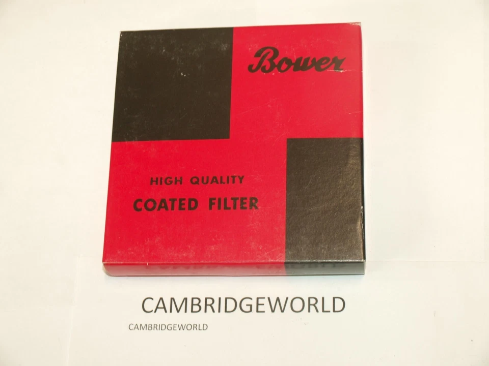 BOWER 86mm ROTATING POLARIZER OPTICAL GLASS FILTER NEW MADE in JAPAN with CASE - Image 1 of 1