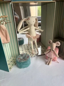 MAILEG Ballet School Ballettstudio Ballettschule Dance Studio mit Maus + Hase - Bild 1 von 18