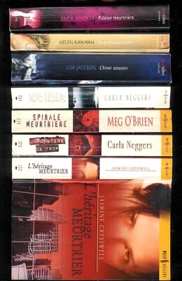 Lot N° 20 de 7 livres Harlequin - Best-Sellers en état correct - Photo 1/2