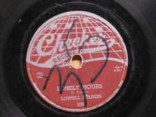 Lowell Fulson Blues 78 Loney Hours Bw Do Me Right On Checker