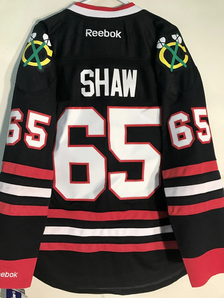 Reebok Premier NHL Jersey Chicago Blackhawks Andrew Shaw Black Alt sz S - Image 1 of 1