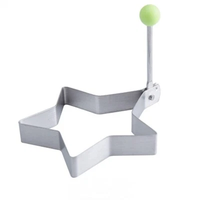 Conjunto de molde modelador de ovos anéis de ovos fritos de aço inoxidável para panquecas, ferramentas de cozinha - Imagem 1 de 4