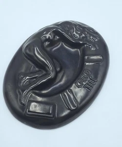 Calco Tile Art Deco Nude Woman Clay Tile Ashtray 1920s-30s - Picture 1 of 5