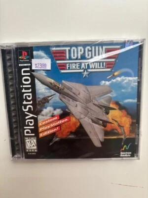 Top Gun: Fire at Will Play Station Game. NEW Factory Sealed - Image 1 of 4