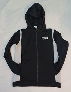 Nike Tracksuit Zip Up Hooded Top Black Size M Juniors - Picture 1 of 8